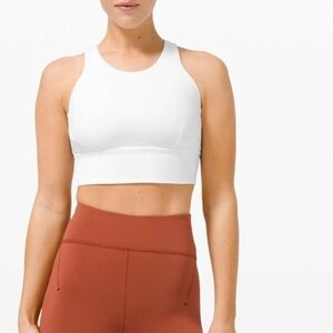 Lululemon Wunder Train Long-Line Bra *Medium Support, C/D‎ Cups
White